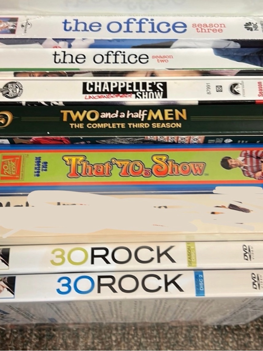 7 sets of Dvd television show video lot bundle sitcoms the office 30 rock